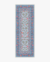 Della Soft Blue & Coral Outdoor Rug