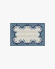 Oxbow Indigo Flatwoven Rug by Sanderson