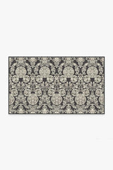 Mickey Damask Charcoal Rug