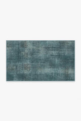 Sudaria Solid Teal Blue Rug