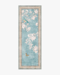 Hampton Soft Blue Rug by Gracie
