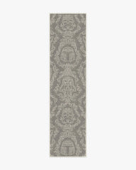 Dark Side Damask Stone Rug