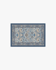 Strawberry Thief Indigo & Ivory Rug by Morris & Co.