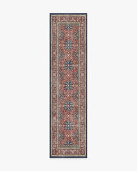 Alessia Royal Red Flatwoven Rug