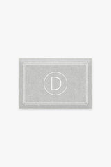 Halo Monogram Bath Mat