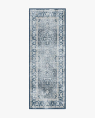 Kamran Admiral Blue Flatwoven Rug