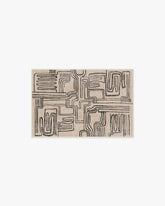 Kassena Black & Ivory Rug by Malene Barnett