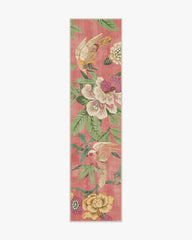 Bamboo & Bird Blossom Pink Rug by Sanderson
