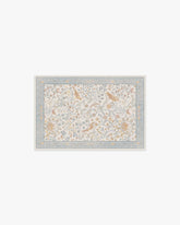 Newill Ivory & Blue Rug by Morris & Co.