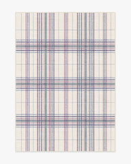 Beckett Blue & Red Flatwoven Rug