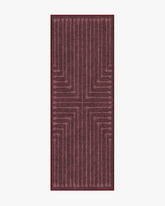 Inkdrop Burgundy Rug by Jonathan Adler
