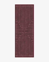 Inkdrop Burgundy Rug by Jonathan Adler