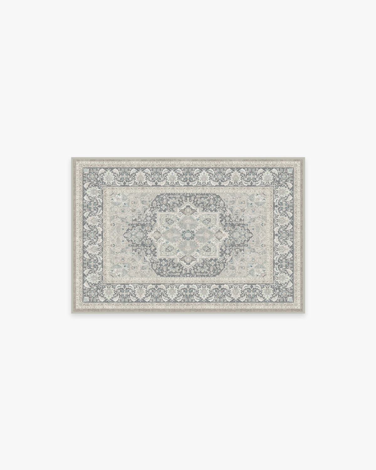 Hendesi Heriz Abalone Rug