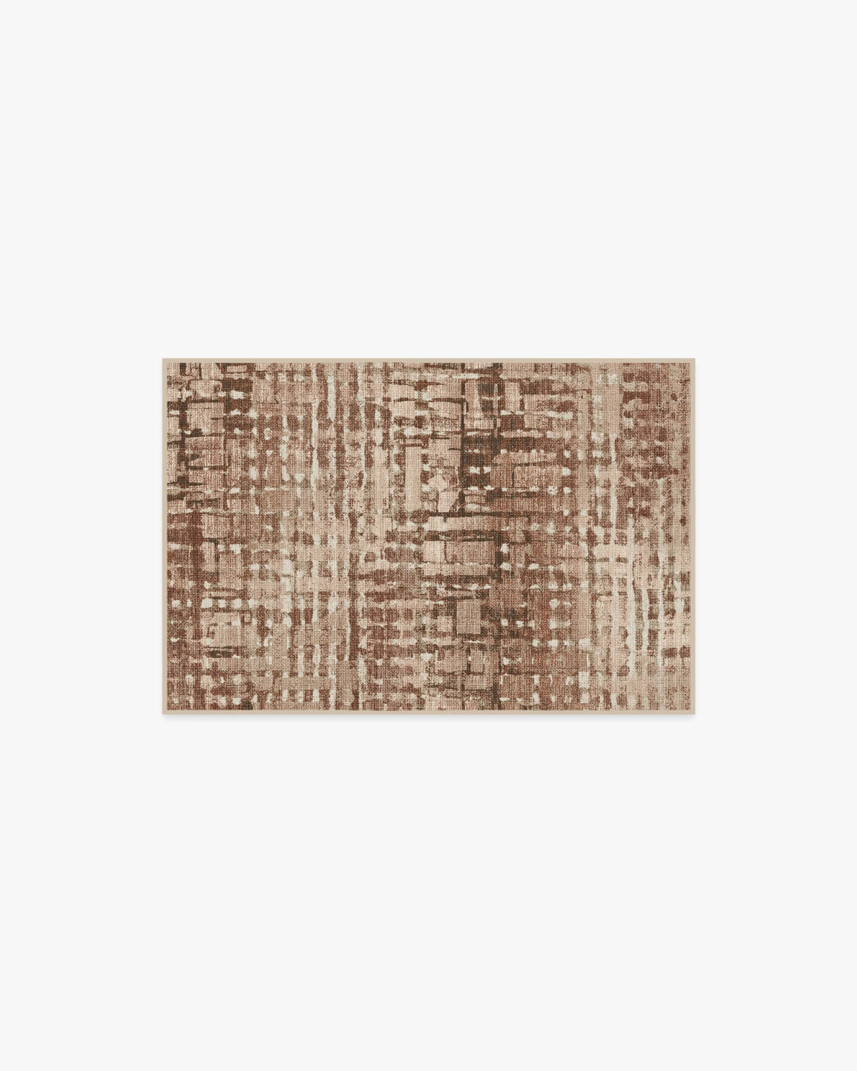 Brooklyn Copper Clay Flatwoven Rug by Architectural Digest