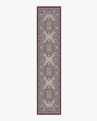 Hendesi Heriz Bordeaux Flatwoven Rug