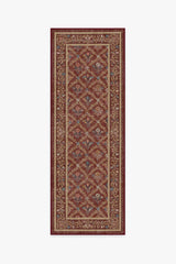 Bellflowers Amber Red Rug by Morris & Co.