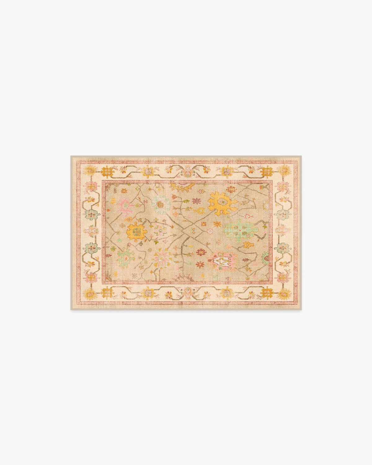 Jemima Neutral Multicolor Flatwoven Rug