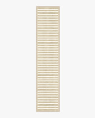 Elin Stripe Latte Cream Rug