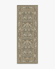 Strawberry Thief Stone Gold Flatwoven Rug by Morris & Co.