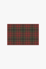Dress Stewart Tartan Red Flatwoven Rug