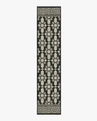Emir Black & Ivory Flatwoven Rug by Martyn Lawrence Bullard