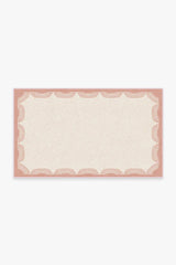 Fringe Pink & Ivory Rug by Gray Malin