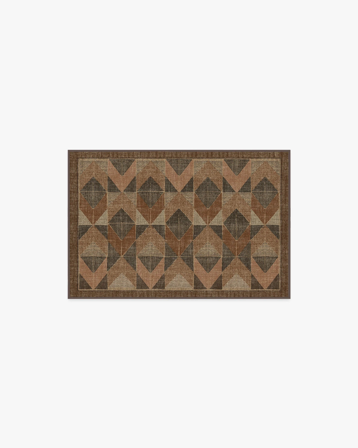 Ember Copper & Brown Flatwoven Rug