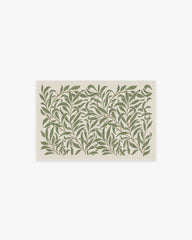 Pure Willow Boughs Green Flatwoven Rug by Morris & Co.