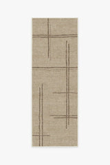 Stellan Latte Brown Flatwoven Rug
