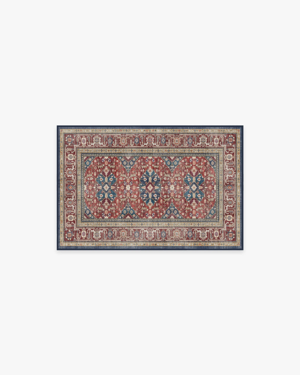 Alessia Royal Red Rug