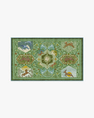 Woodland Wanderer Green Rug