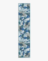 Peony Promenade Slate Blue Rug by Liberty