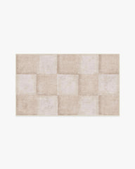 Hearth Check Neutral Flatwoven Rug