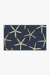 Starfish Navy Rug