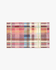Margot Plaid Berry Multicolor Outdoor Rug
