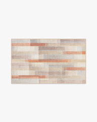 Solar Drift Rust & Grey Flatwoven Rug