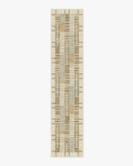 Selene Neutral Multicolor Flatwoven Rug by Architectural Digest