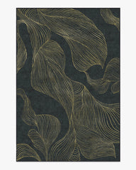 Sana Black & Gold Rug