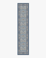 Strawberry Thief Indigo & Ivory Flatwoven Rug by Morris & Co.