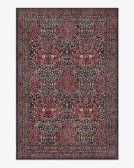 Blackthorn Amber Red Rug by Morris & Co.