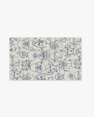 The Saga Delft Blue Rug