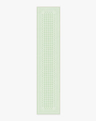 Palm Beach Powder Sage Flatwoven Rug by Gray Malin