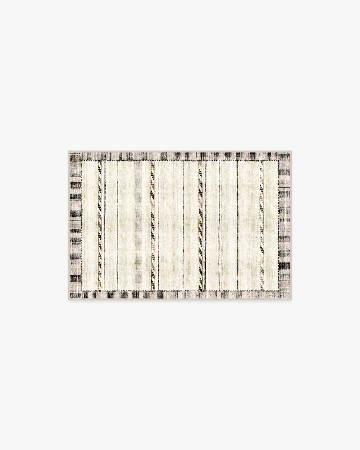 Hemma Cream & Charcoal Rug
