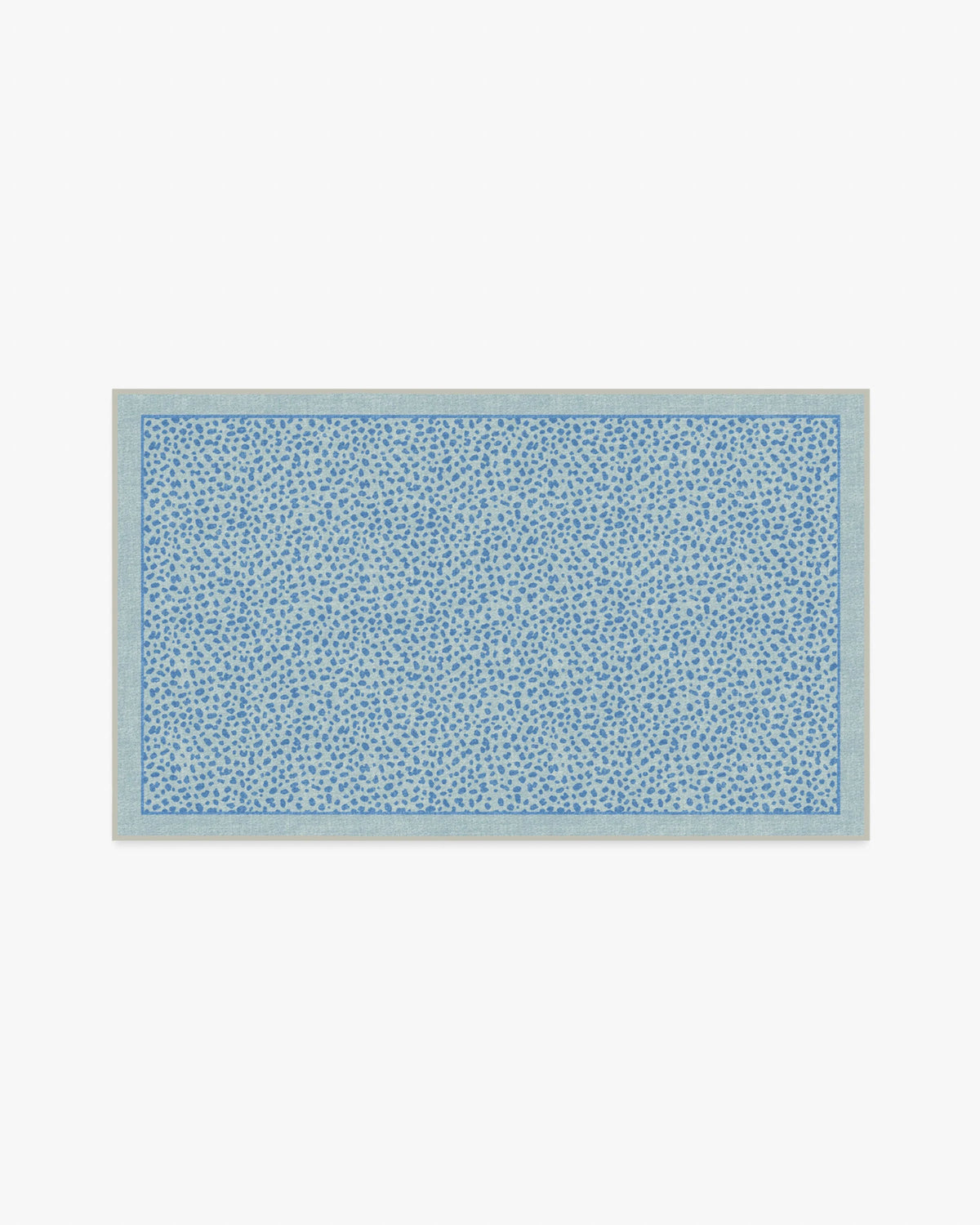 Teeny Terrazzo Blue Rug