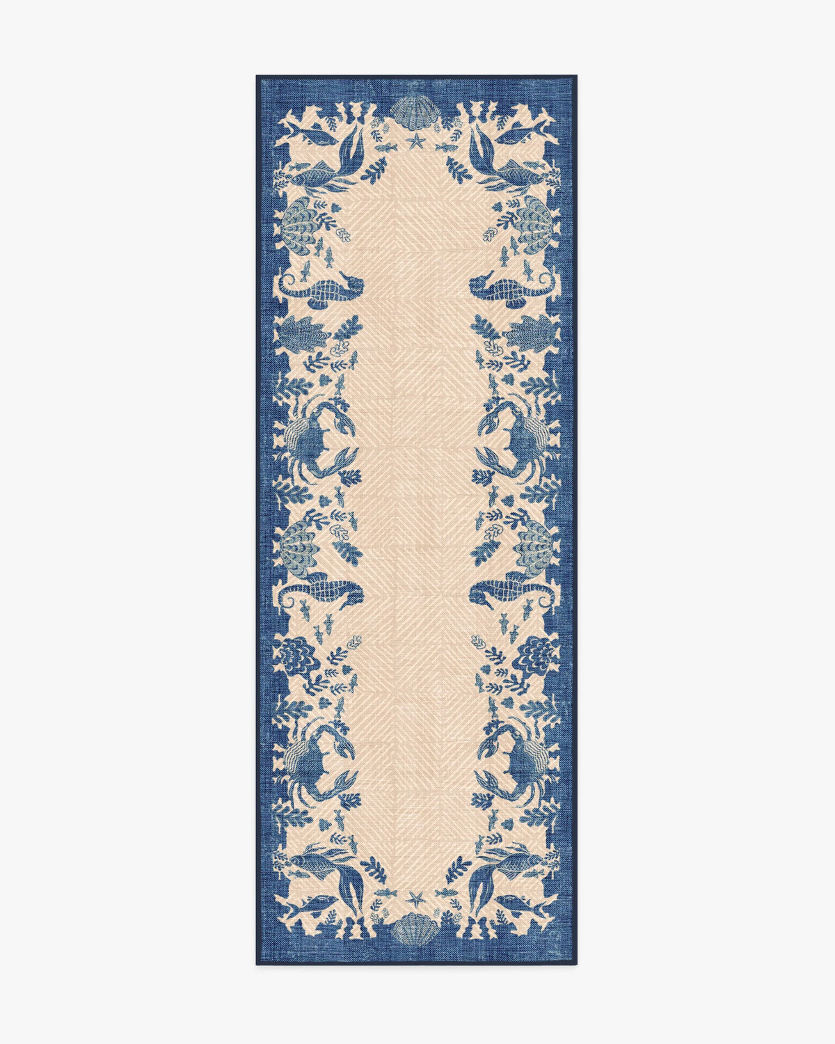 Ionia Sapphire & Natural Outdoor Rug