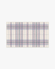 Beckett Blue & Red Flatwoven Rug