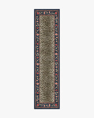 Kensington Sapphire & Brown Flatwoven Rug by RIXO