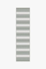 Marina Stripe Grey Outdoor Rug