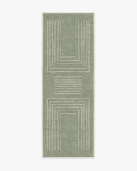 Valencia Sage Green Flatwoven Rug