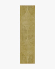 Ayla Gold Flatwoven Rug by Architectural Digest